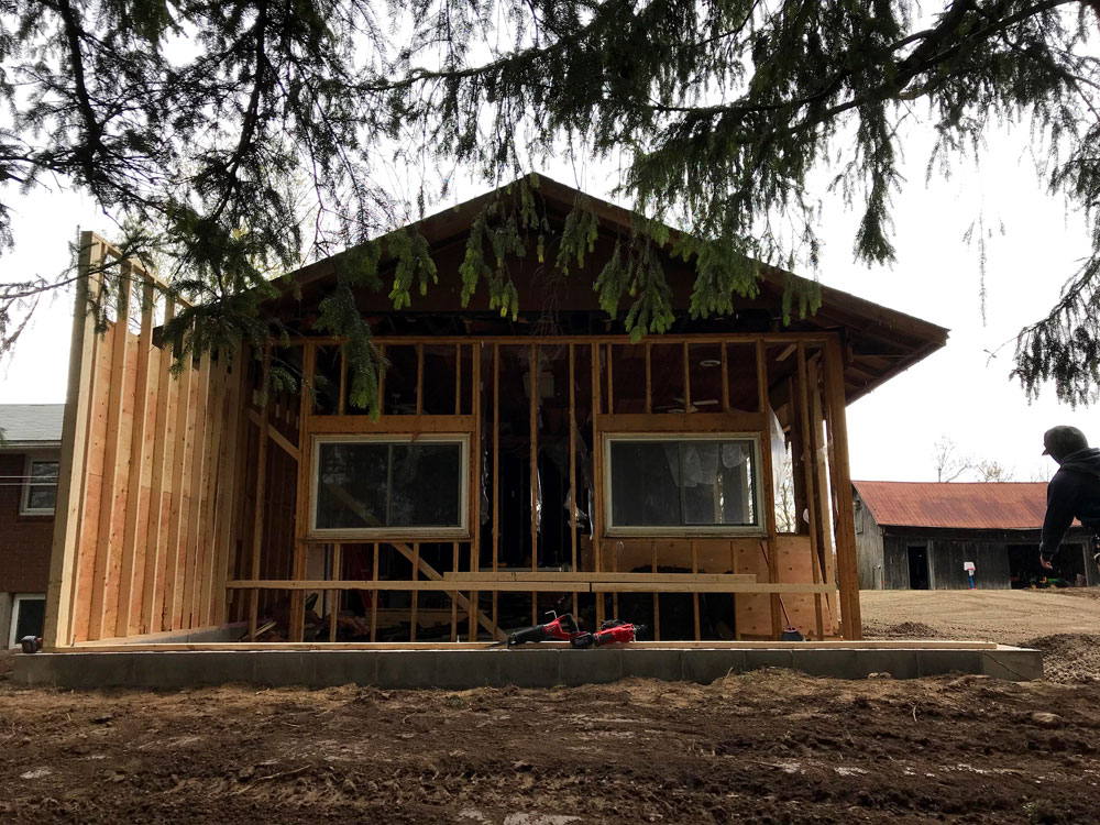 Extending the garage